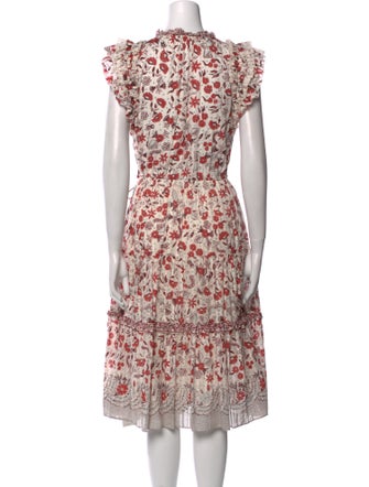 Ulla Johnson Printed Knee-Length Dress