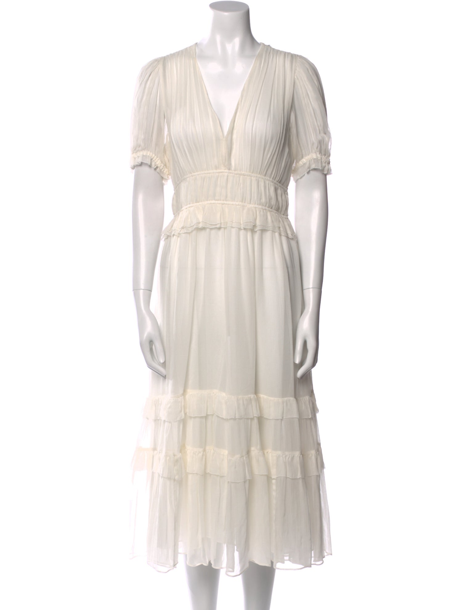 Ulla Johnson Silk Knee-Length Dress