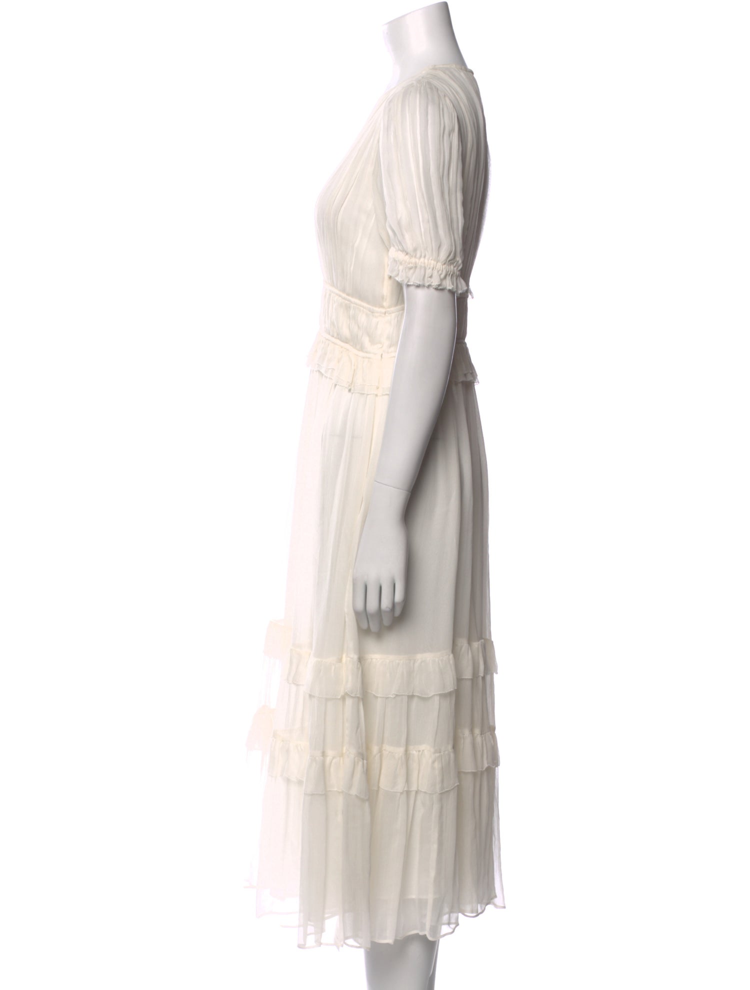 Ulla Johnson Silk Knee-Length Dress