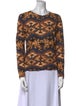 Ulla Johnson Printed Cowl Neck Blouse