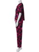 Ulla Johnson Floral Print Ruffle Embellishment Pant Set