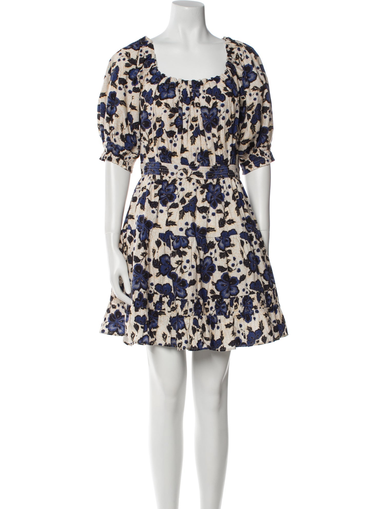 Ulla Johnson Floral Print Mini Dress