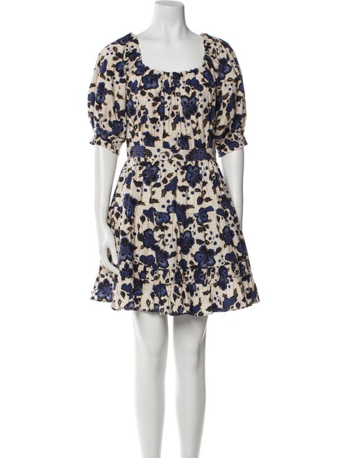 Ulla Johnson Floral Print Mini Dress