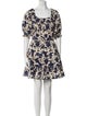 Ulla Johnson Floral Print Mini Dress