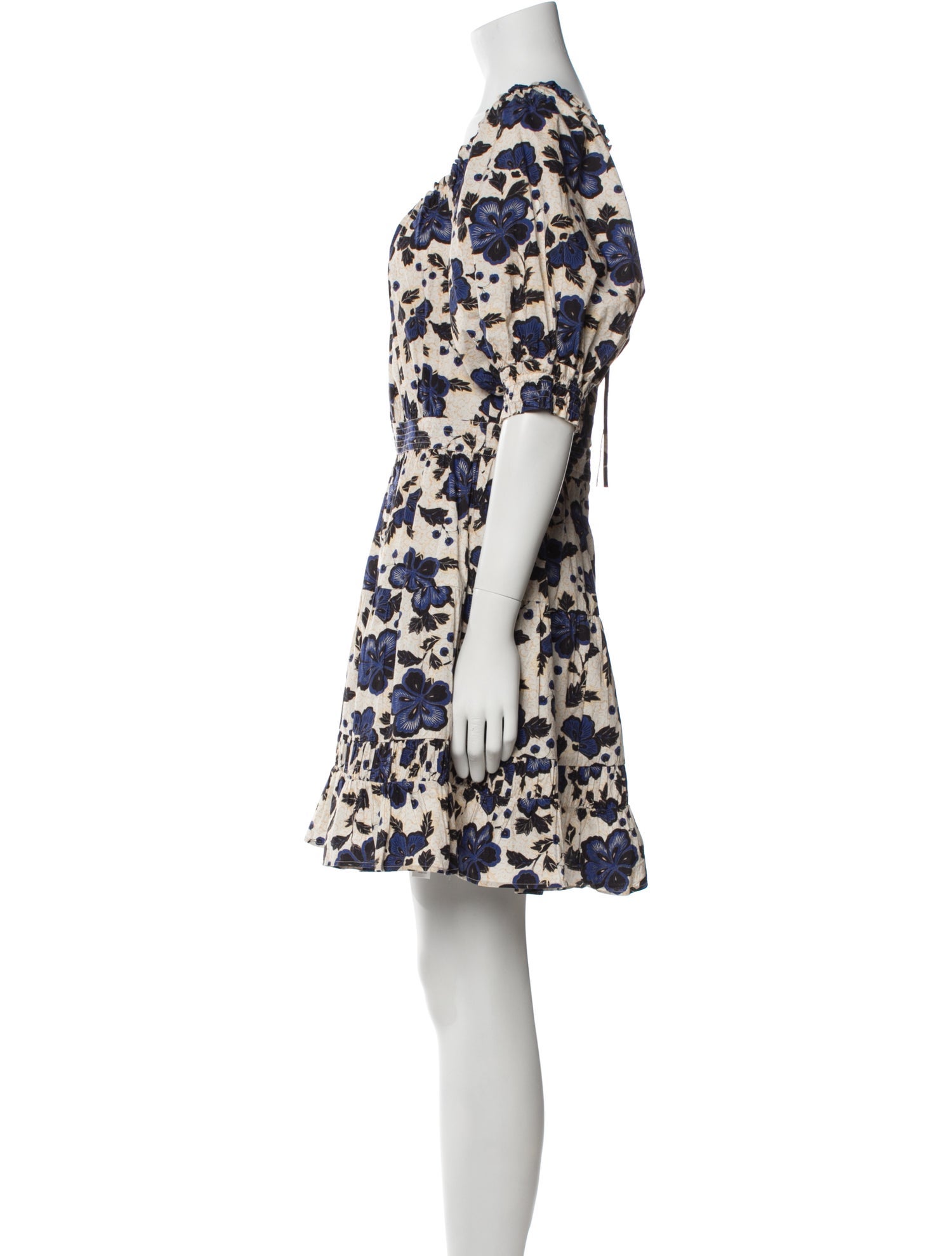 Ulla Johnson Floral Print Mini Dress