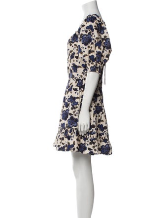 Ulla Johnson Floral Print Mini Dress