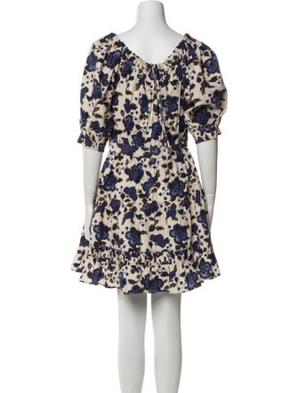 Ulla Johnson Floral Print Mini Dress