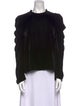 Ulla Johnson Mock Neck Long Sleeve Sweatshirt
