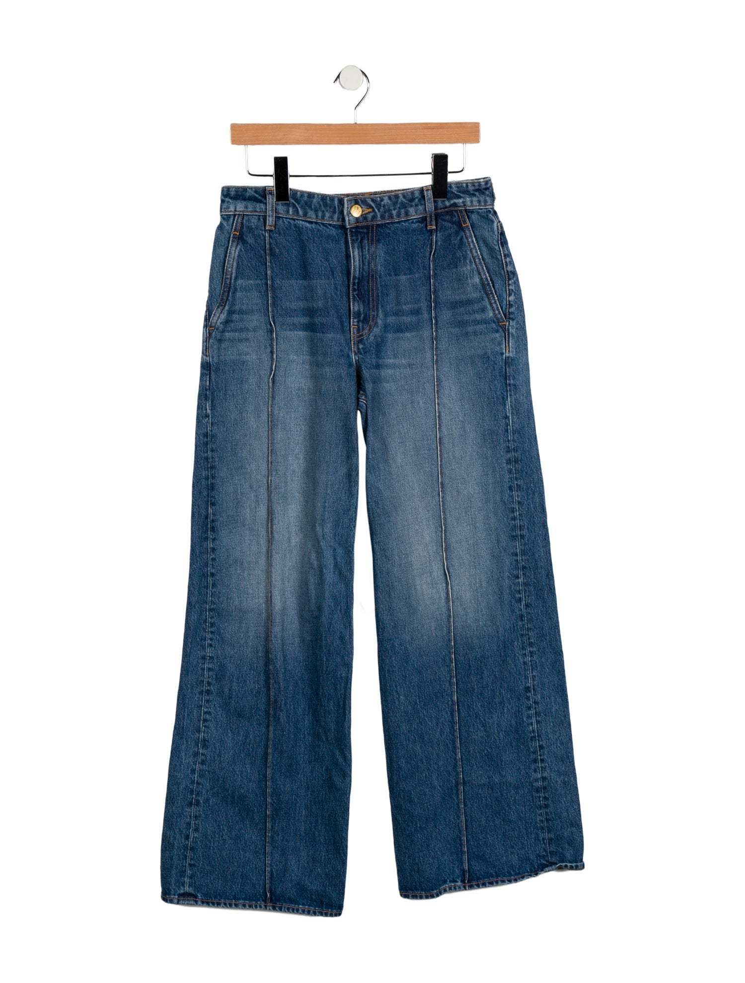 Ulla Johnson High-Rise Wide Leg Jeans
