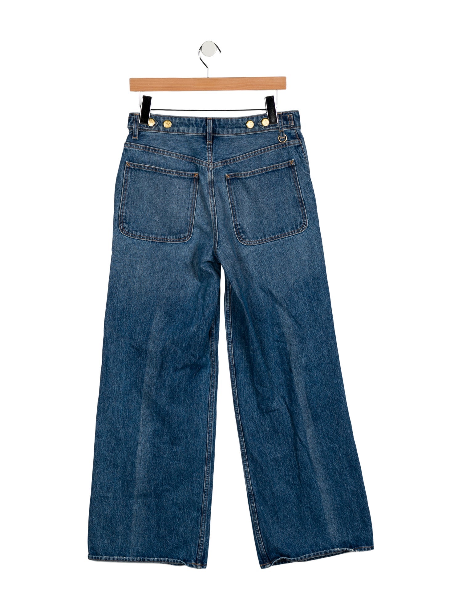 Ulla Johnson High-Rise Wide Leg Jeans