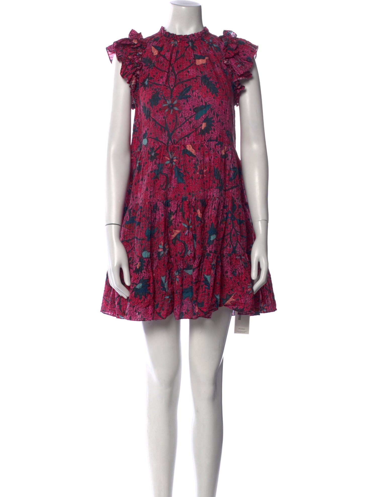 Ulla Johnson Floral Print Mini Dress