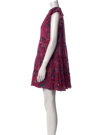 Ulla Johnson Floral Print Mini Dress