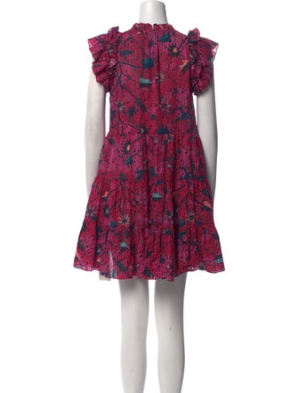 Ulla Johnson Floral Print Mini Dress