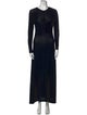Ulla Johnson Crew Neck Long Dress