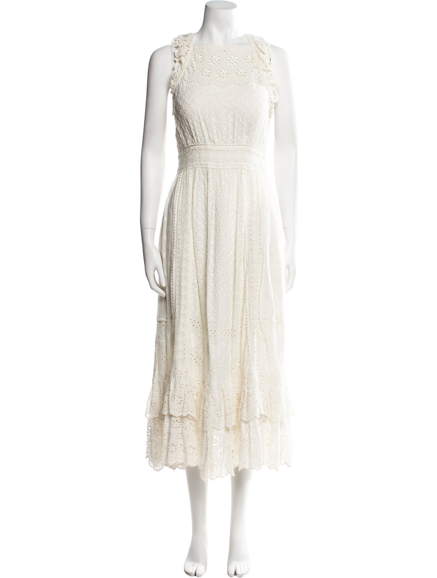 Ulla Johnson Bateau Neckline Long Dress