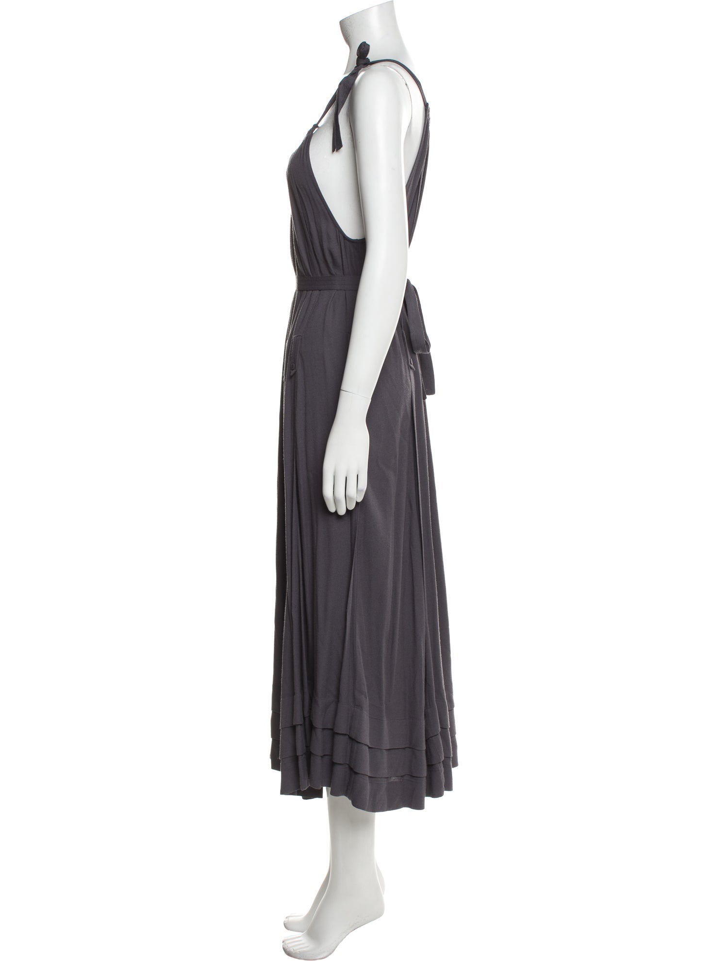 Ulla Johnson Scoop Neck Long Dress