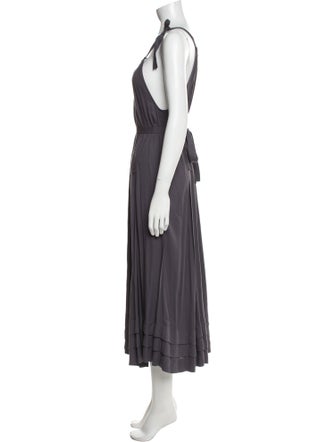 Ulla Johnson Scoop Neck Long Dress