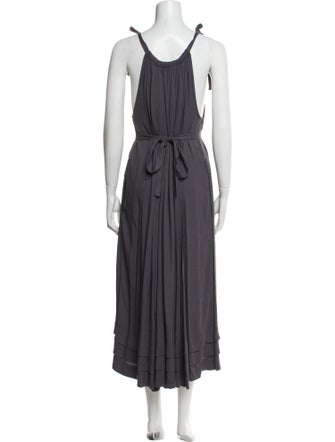 Ulla Johnson Scoop Neck Long Dress