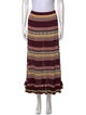 Ulla Johnson Striped Midi Length Skirt