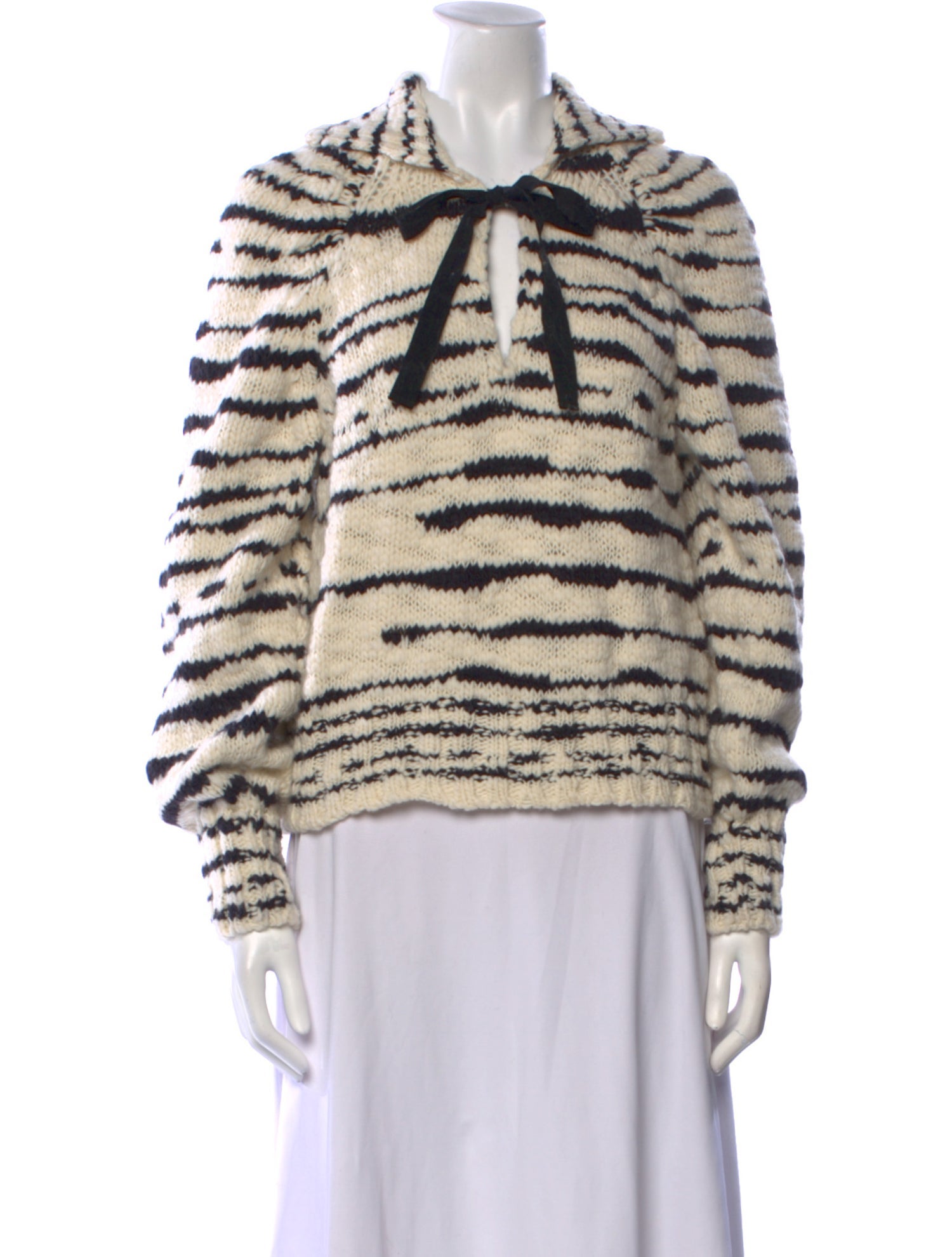 Ulla Johnson Merino Wool Striped Sweater