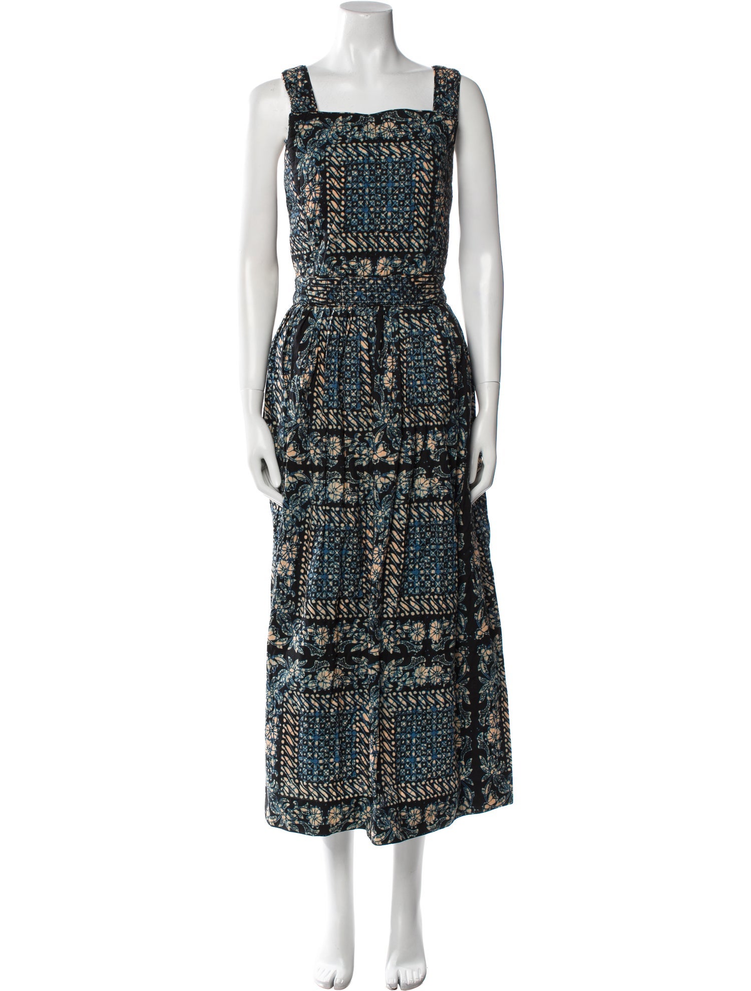 Ulla Johnson Printed Midi Length Dress w/ Tags