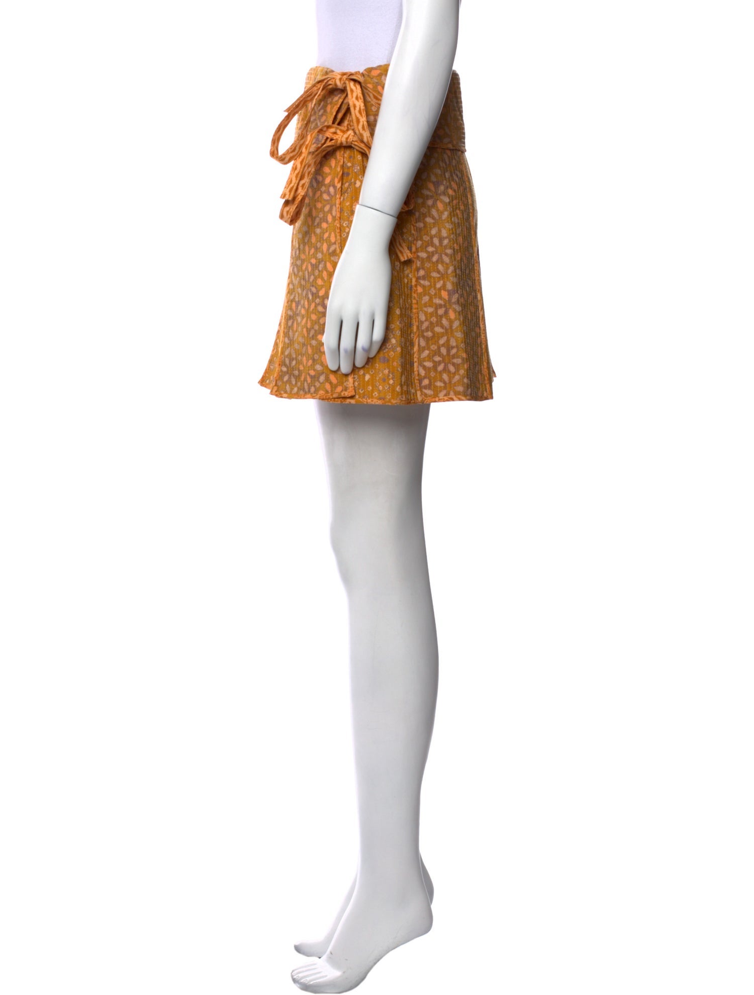 Ulla Johnson Silk Mini Skirt