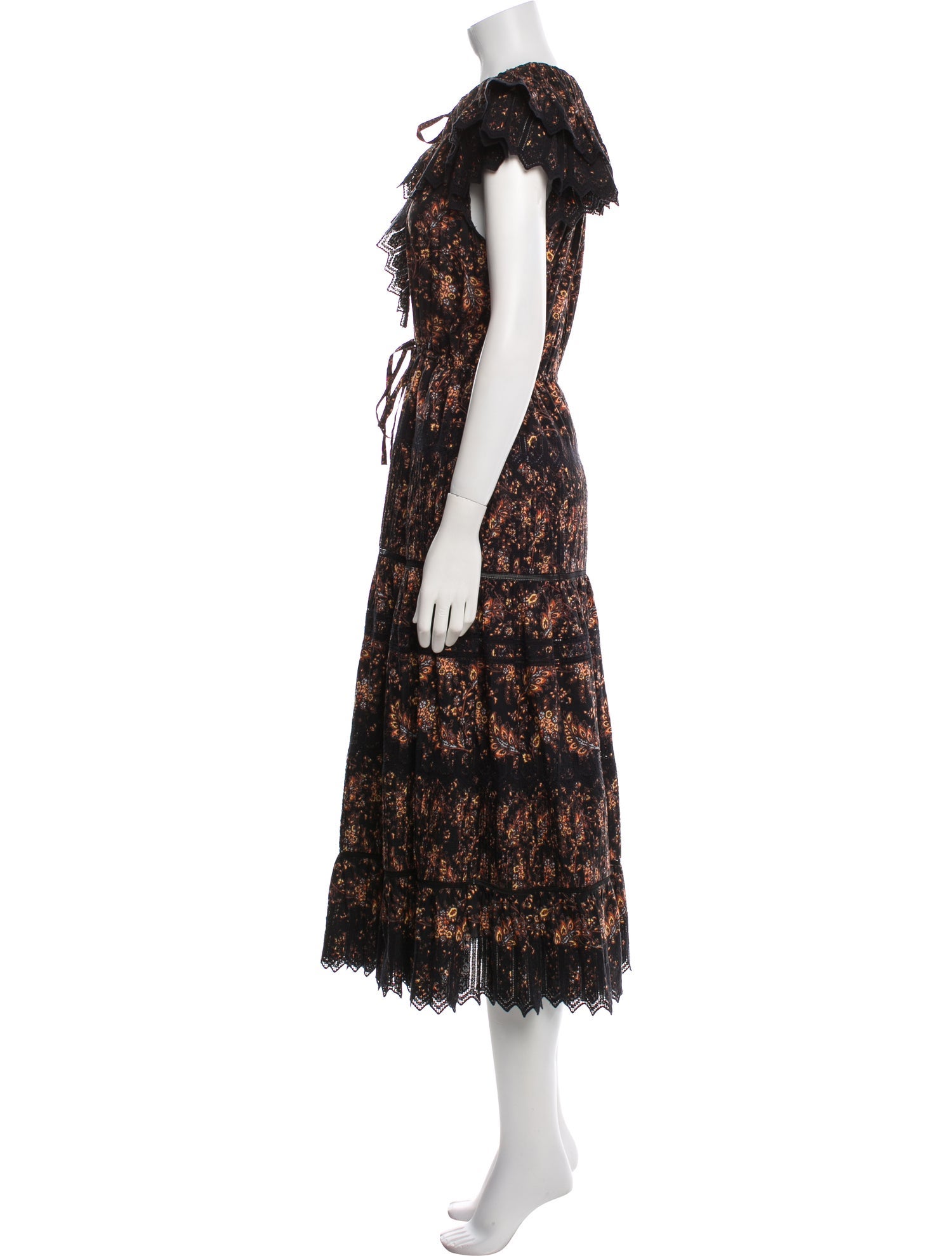 Ulla Johnson Printed Long Dress