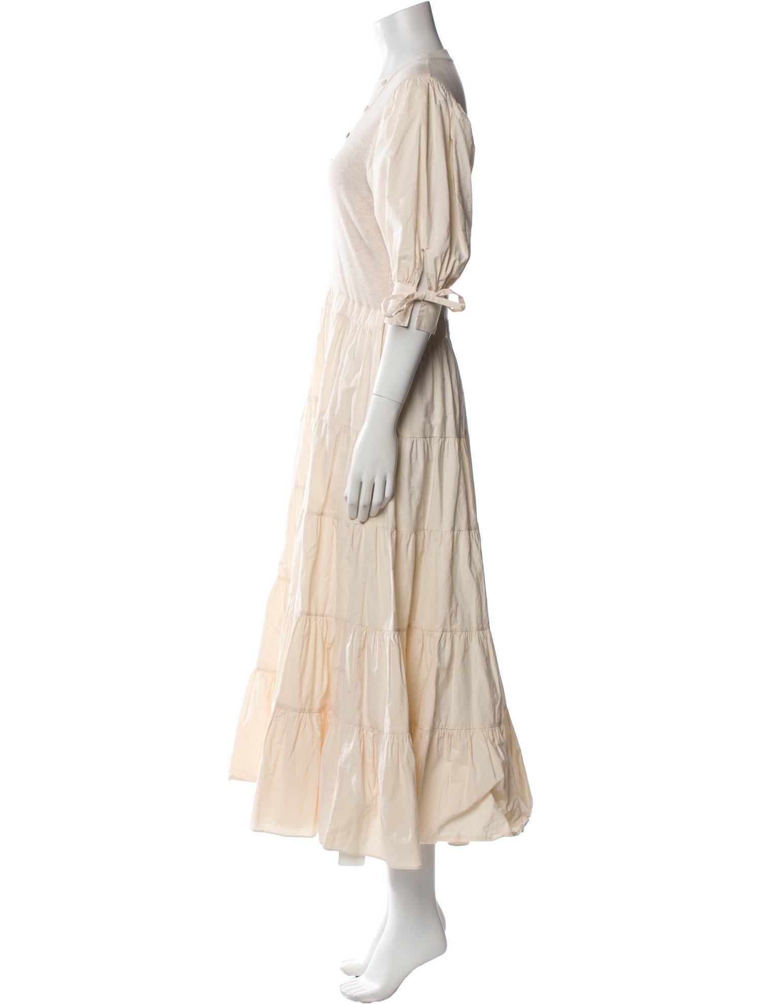 Ulla Johnson V-Neck Long Dress