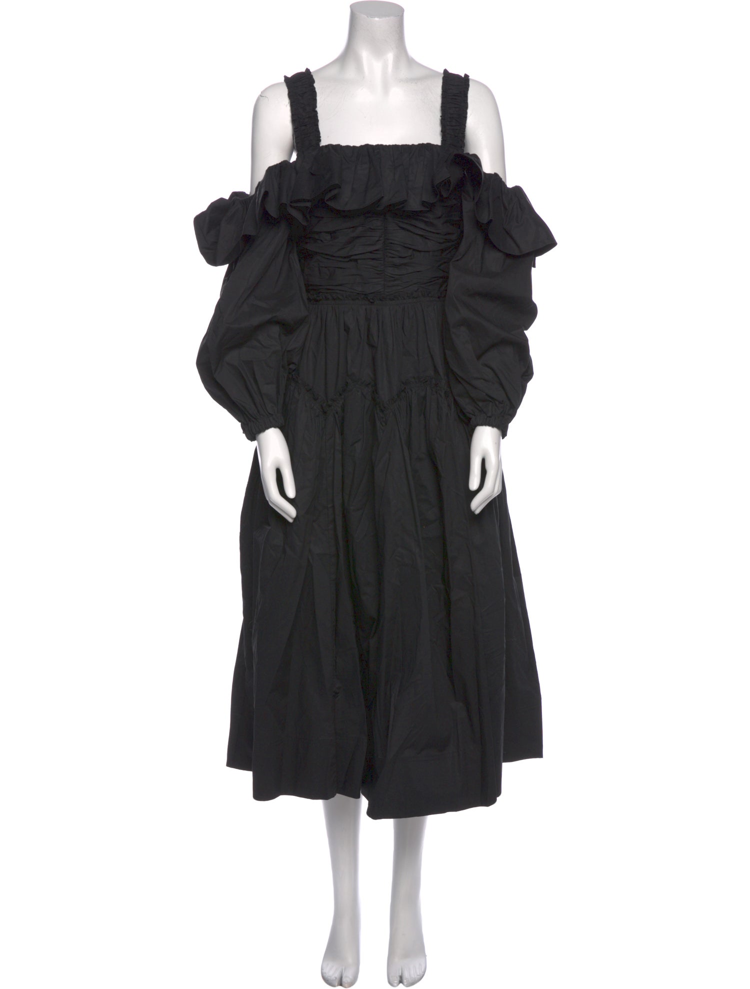 Ulla Johnson Square Neckline Long Dress