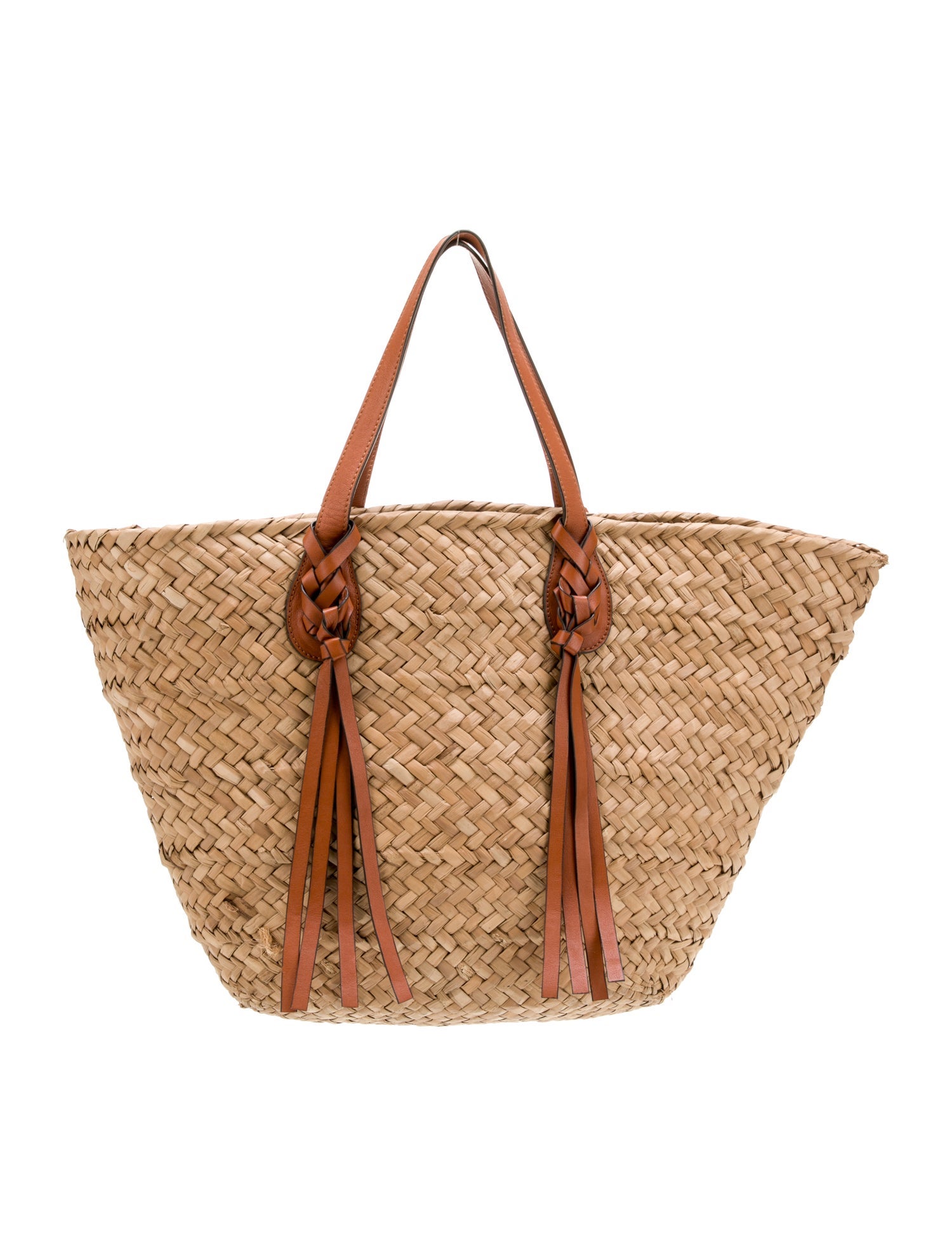 Ulla Johnson Straw Bucket Bag