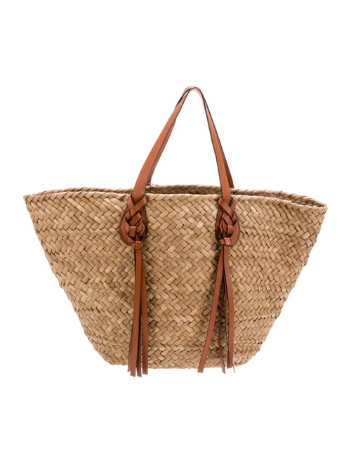 Ulla Johnson Straw Bucket Bag