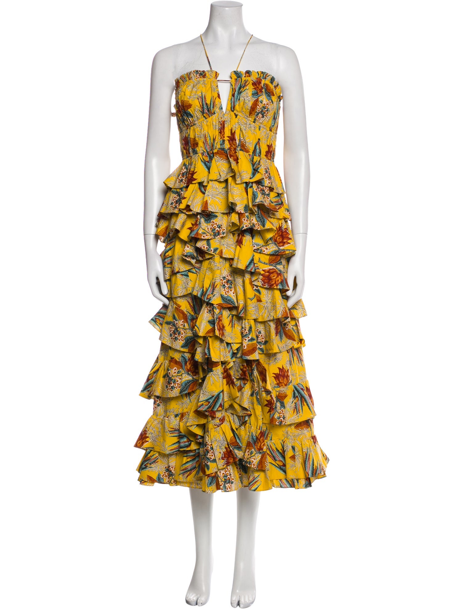 Ulla Johnson Printed Long Dress