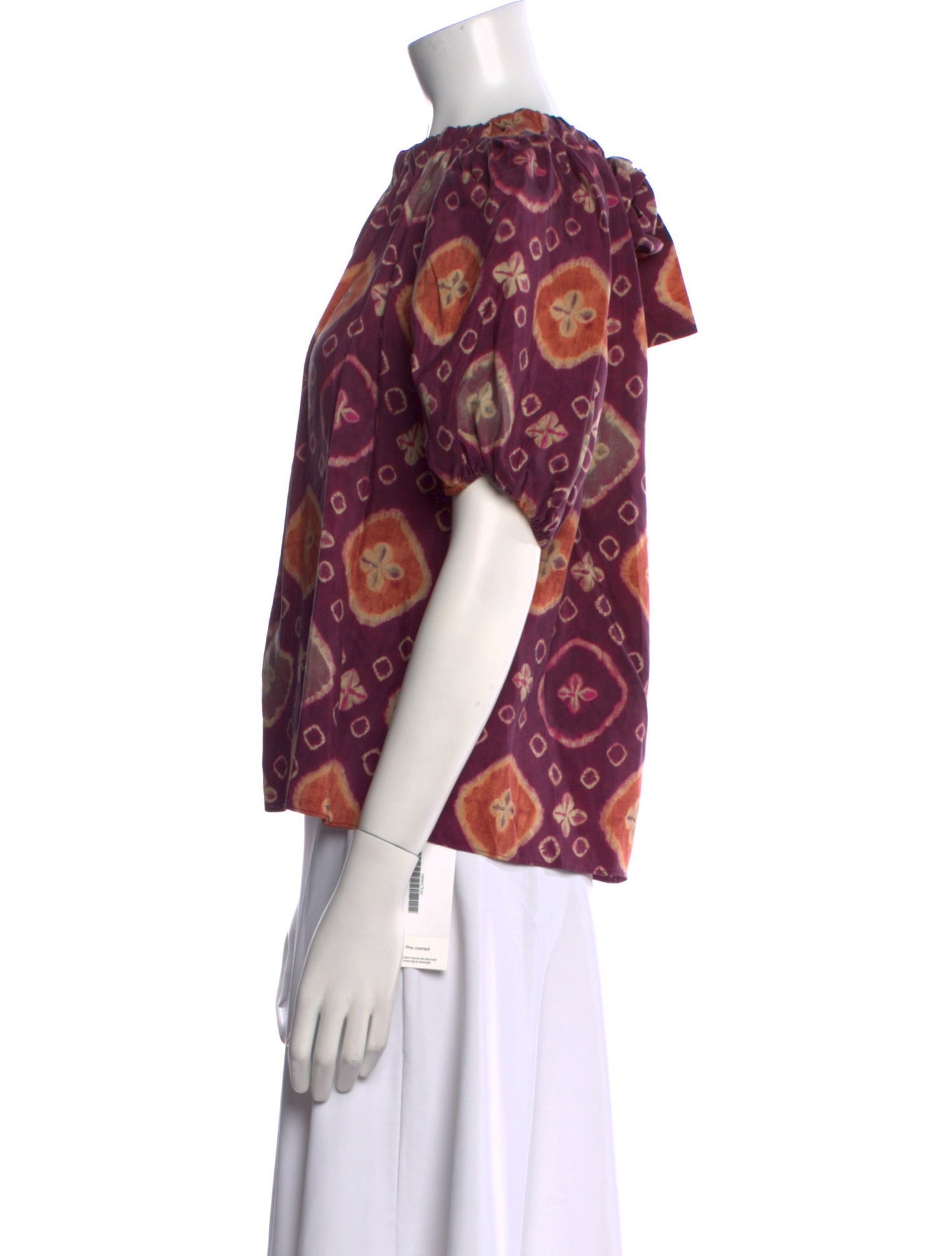 Ulla Johnson Silk Printed Blouse