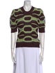 Ulla Johnson Printed Crew Neck Sweatshirt
