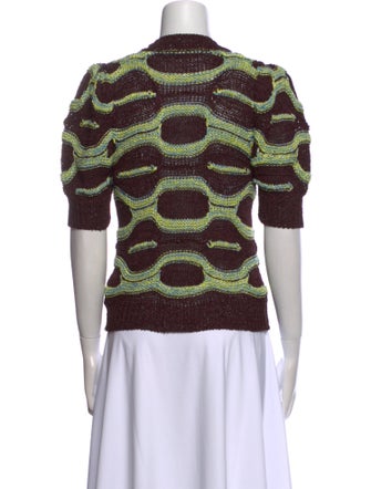 Ulla Johnson Printed Crew Neck Sweatshirt