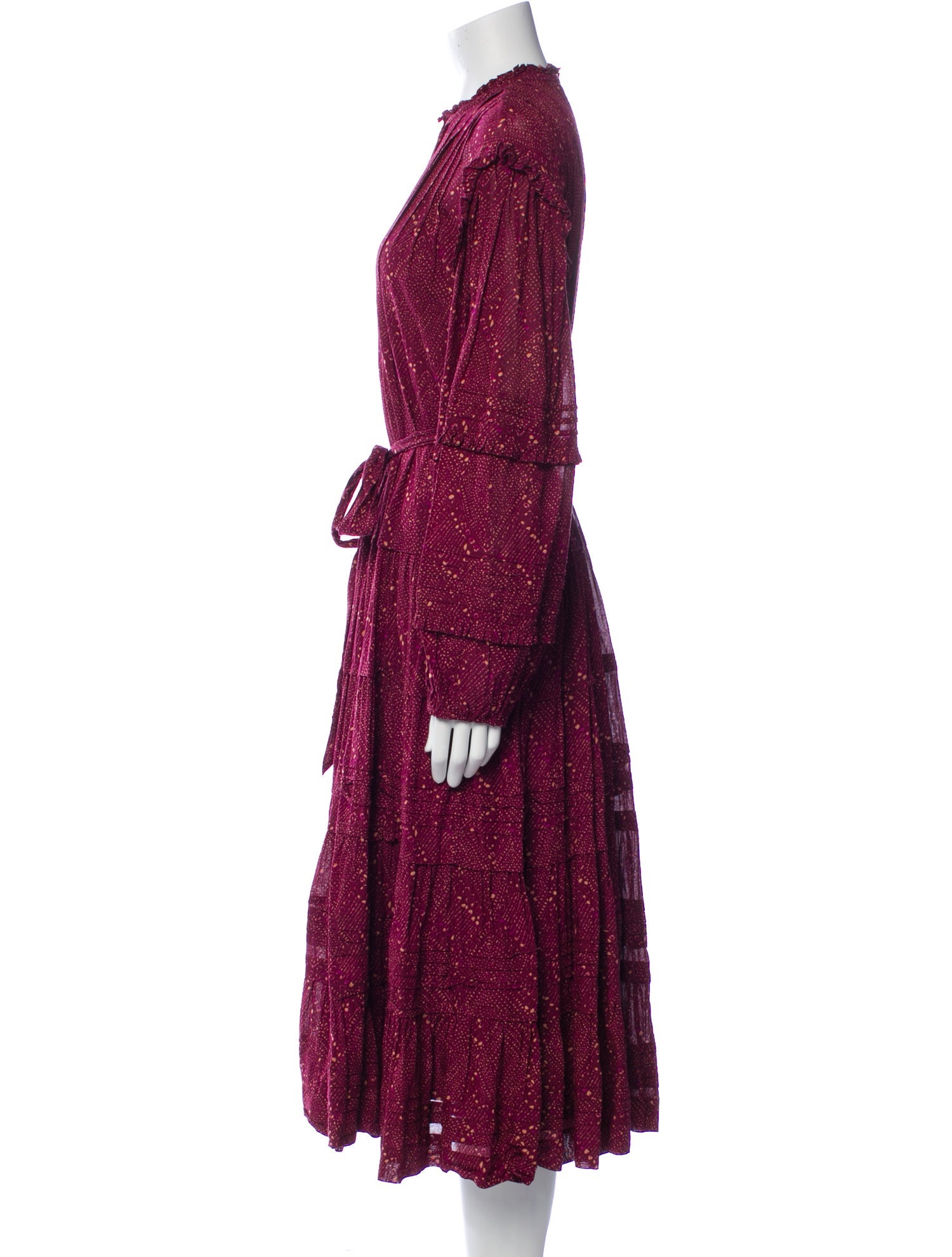 Ulla Johnson Printed Midi Length Dress