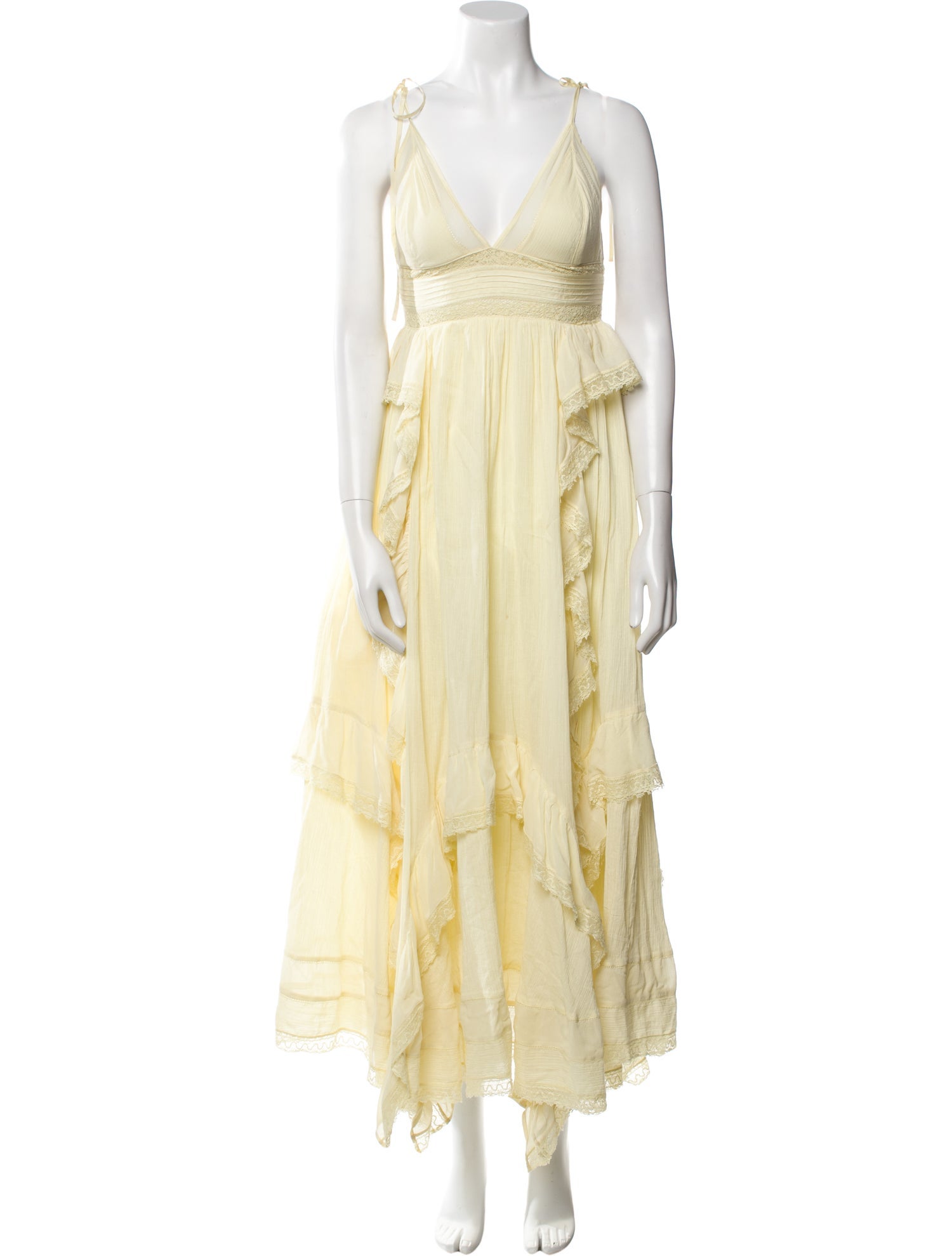 Ulla Johnson V-Neck Long Dress