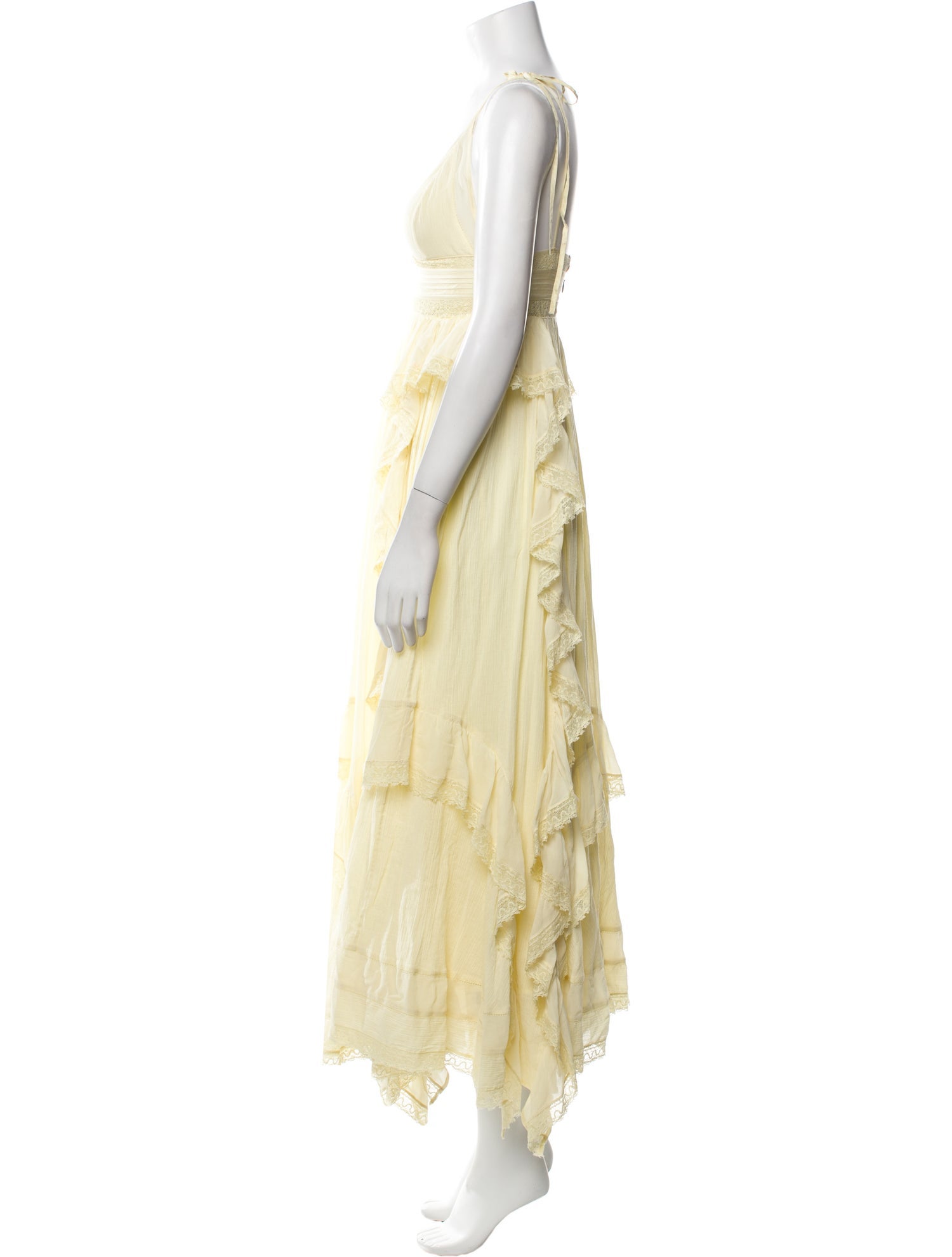 Ulla Johnson V-Neck Long Dress