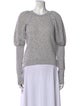 Ulla Johnson Crew Neck Long Sleeve Sweatshirt