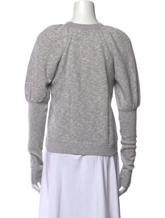 Ulla Johnson Crew Neck Long Sleeve Sweatshirt