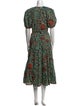 Ulla Johnson Printed Long Dress