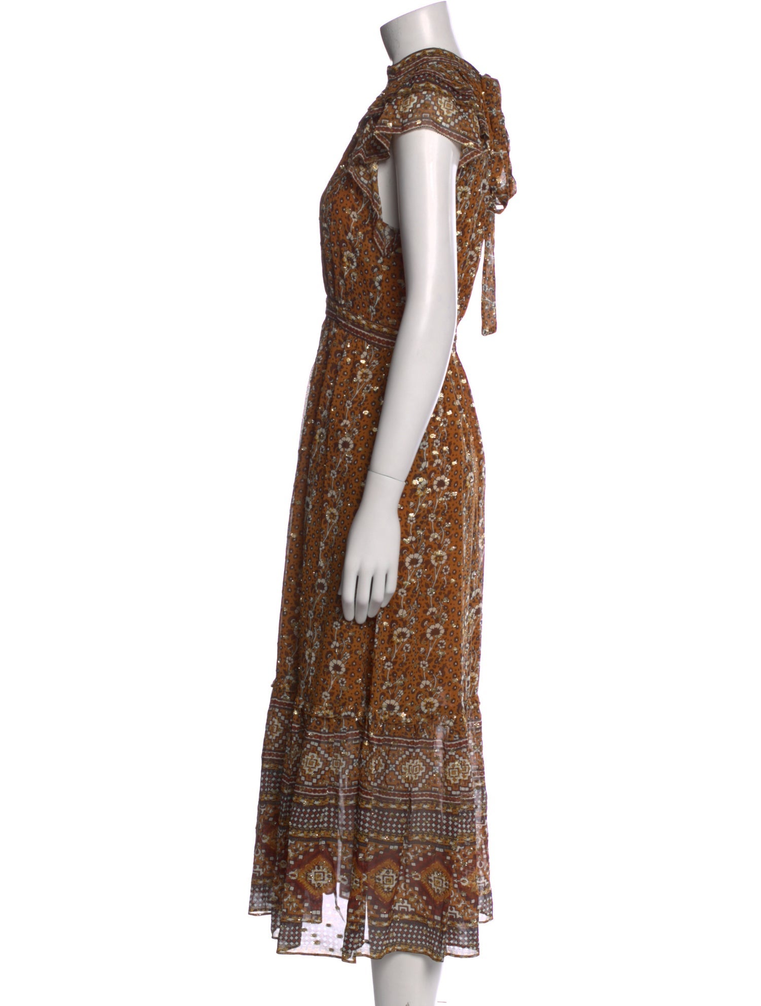 Ulla Johnson Silk Long Dress