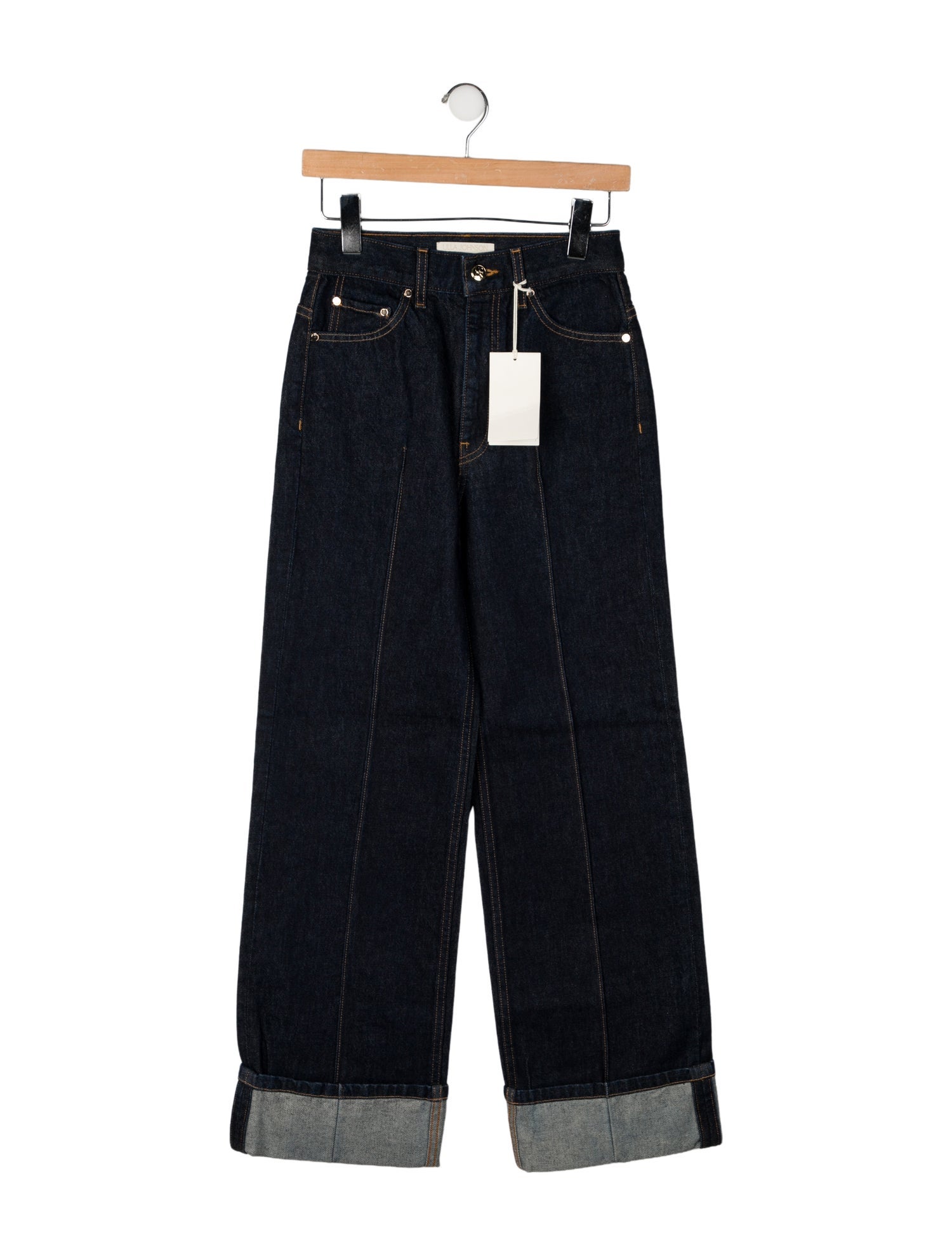 Ulla Johnson High-Rise Wide Leg Jeans w/ Tags