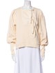 Ulla Johnson Square Neckline Long Sleeve Sweatshirt