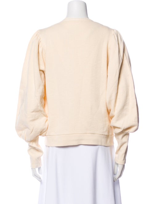 Ulla Johnson Square Neckline Long Sleeve Sweatshirt