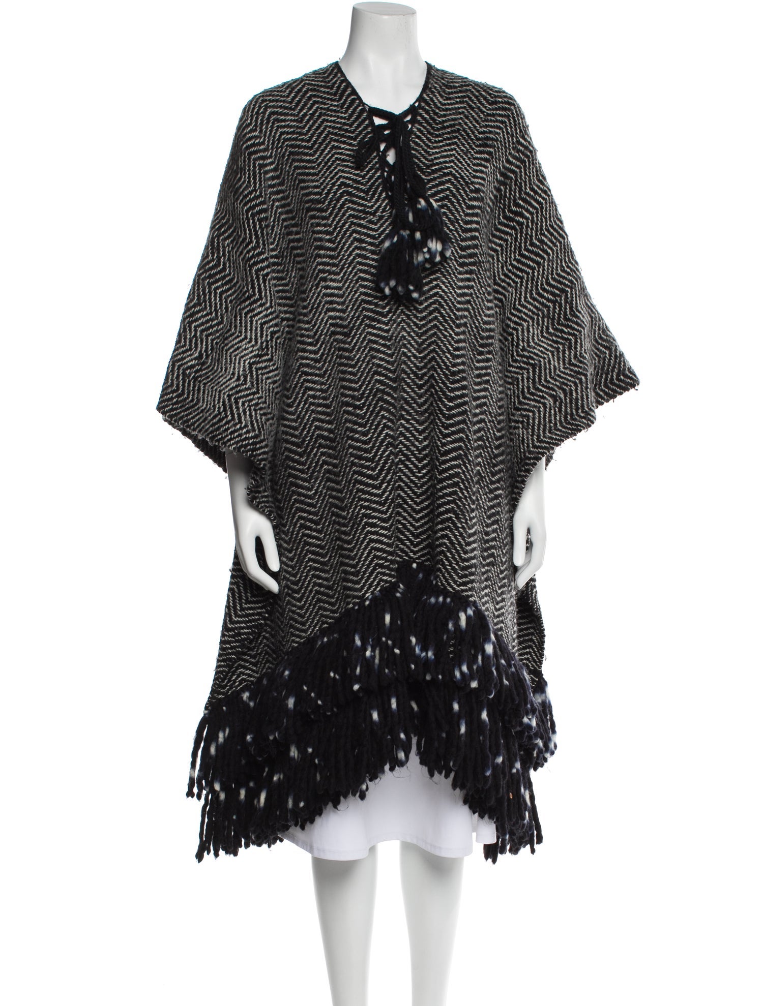 Ulla Johnson Merino Wool Striped Shawl