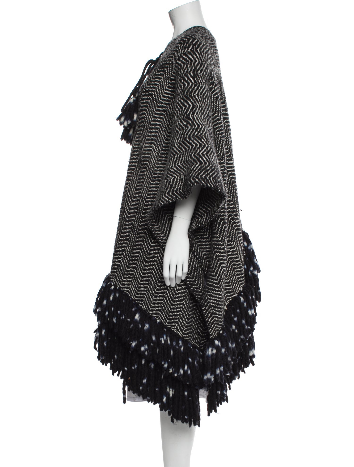 Ulla Johnson Merino Wool Striped Shawl