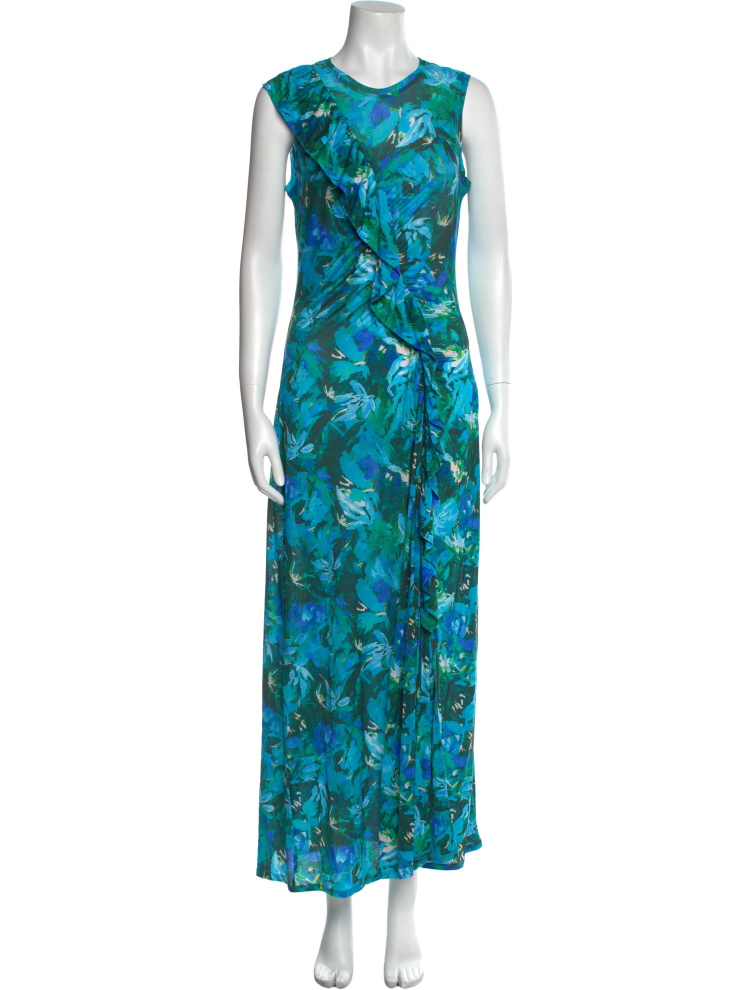 Ulla Johnson Floral Print Long Dress w/ Tags