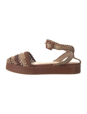 Ulla Johnson Leather Patterned Sandals