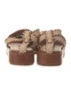 Ulla Johnson Leather Patterned Sandals